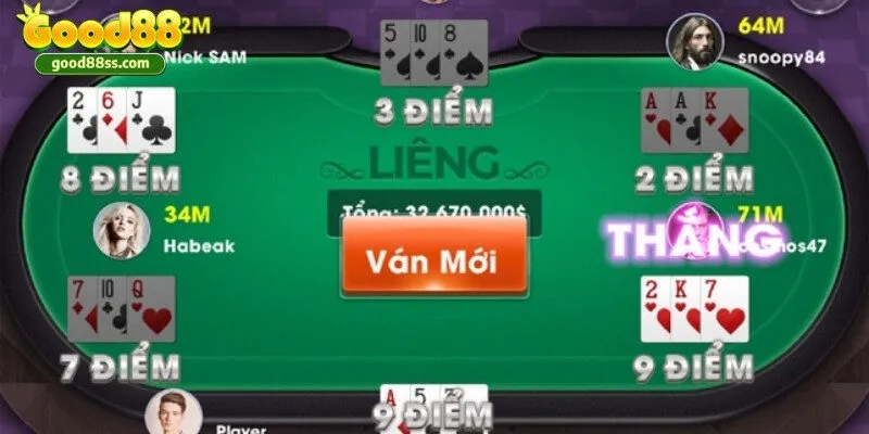 Bài Liêng Good88 - Làm chủ game bài chỉ trong một nốt nhạc 4 Tham khảo bí kíp để luôn về nhất trong mỗi ván bài