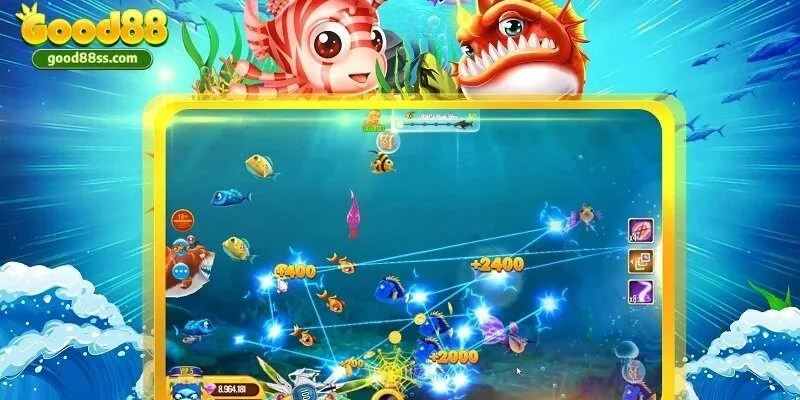 Bắn cá 3D Good88 - Khám phá chế độ săn cá cực chất 2 Game bắn cá 3D vui nhộn với đồ họa vô cùng chỉn chu, đẹp mắt