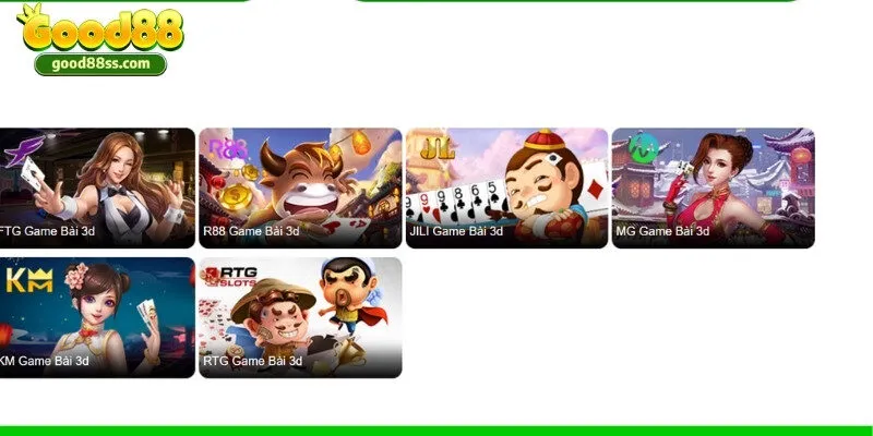 Game Bài Good88 – Đặt Cược Cực Mê, Đổi Thưởng Cực Phê 4 Tổng hợp những sản phẩm game bài hấp dẫn không thể bỏ qua 2025 tại Good88