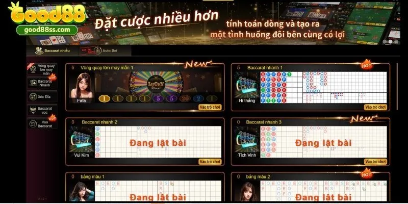 Casino Good88 - Điểm Đến Hội Tụ Hàng Loạt Sảnh Cược Danh Tiếng 4 Tổng hợp những sản phẩm casino hot nhất 2025 không thể bỏ qua